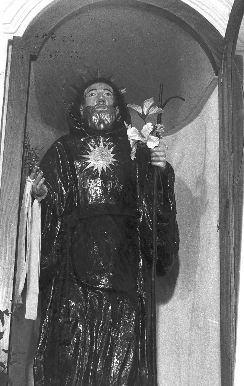 San Francesco di Paola (statua, opera isolata) - bottega calabrese (sec. XIX)