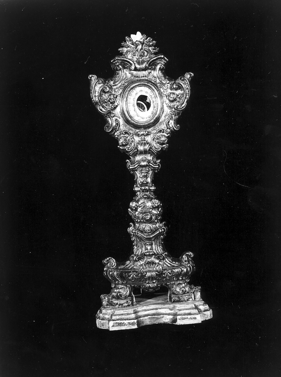 reliquiario, opera isolata - bottega napoletana (sec. XVIII)