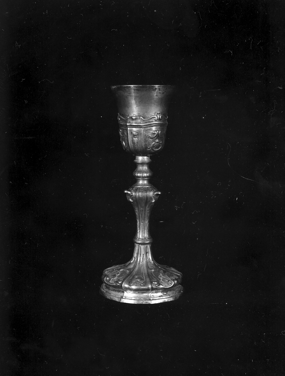 calice, opera isolata - bottega Italia meridionale (sec. XIX)