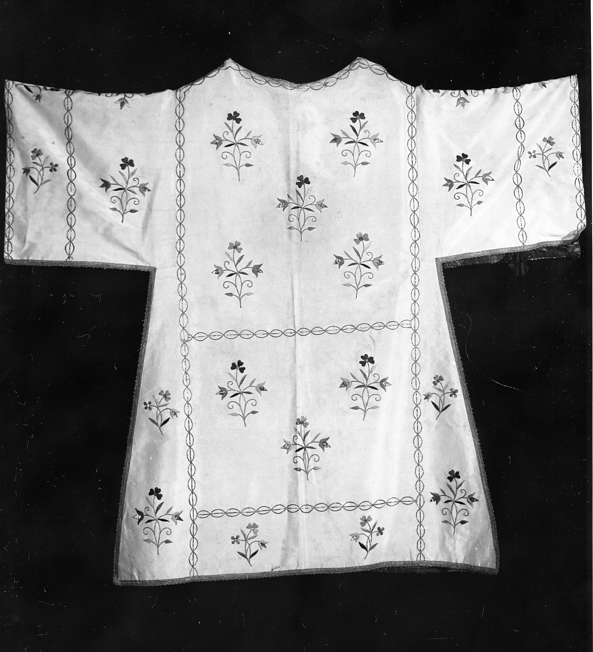 tunicella, opera isolata - manifattura Italia meridionale (sec. XIX)