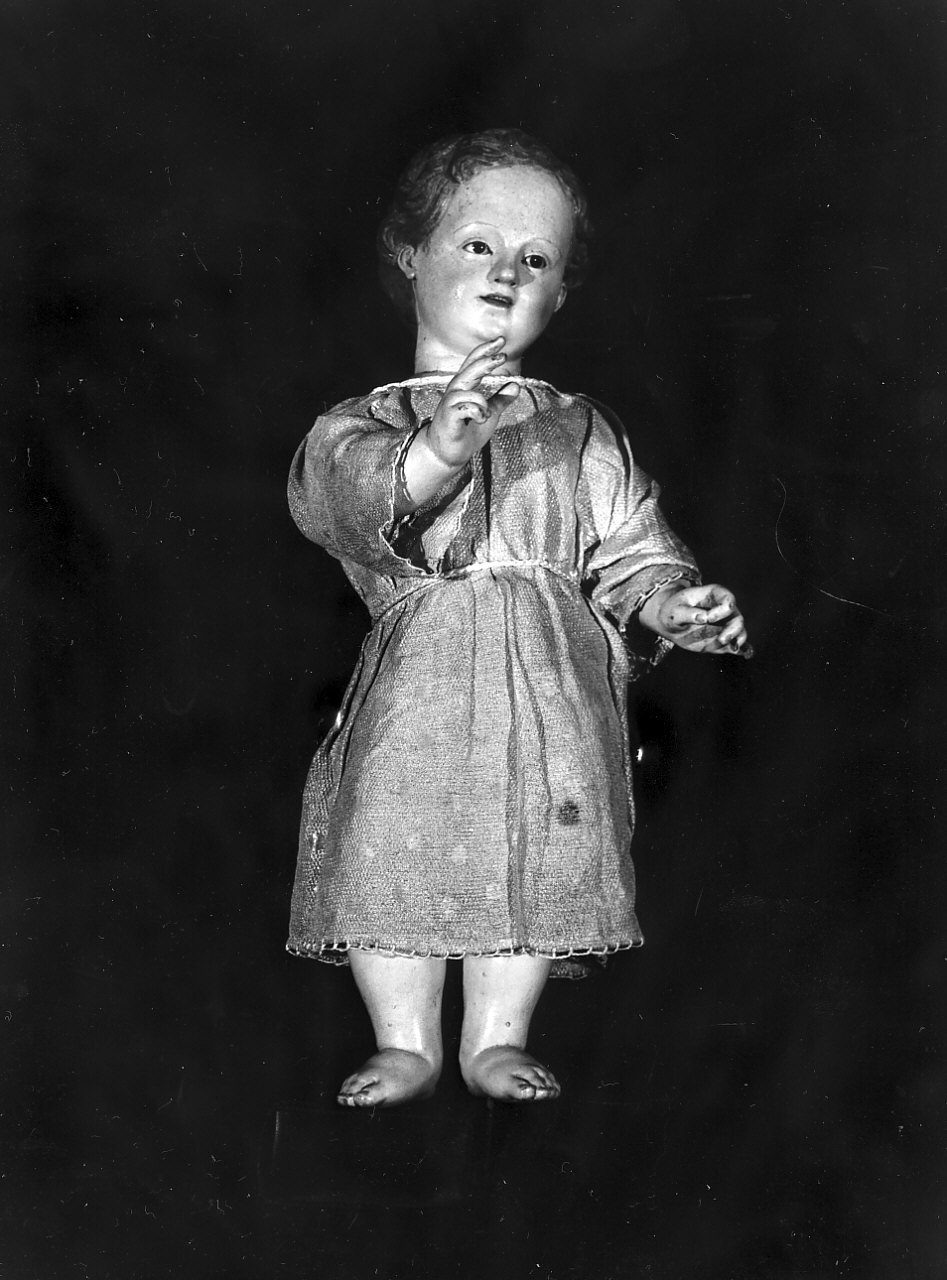 Gesù Bambino (statua, opera isolata) - bottega Italia meridionale (sec. XVIII)