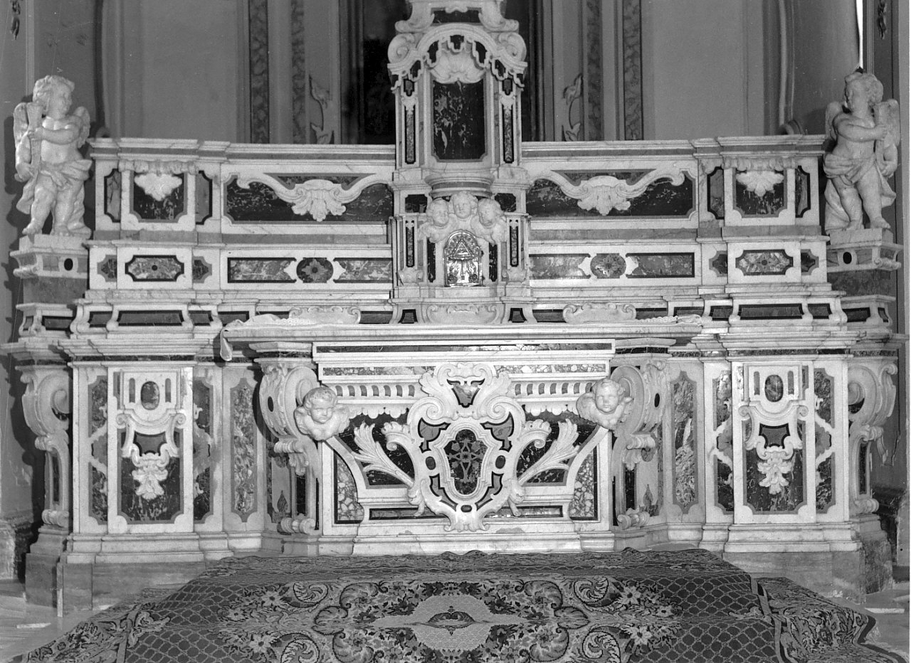 altare, opera isolata - bottega Italia meridionale (sec. XVIII)