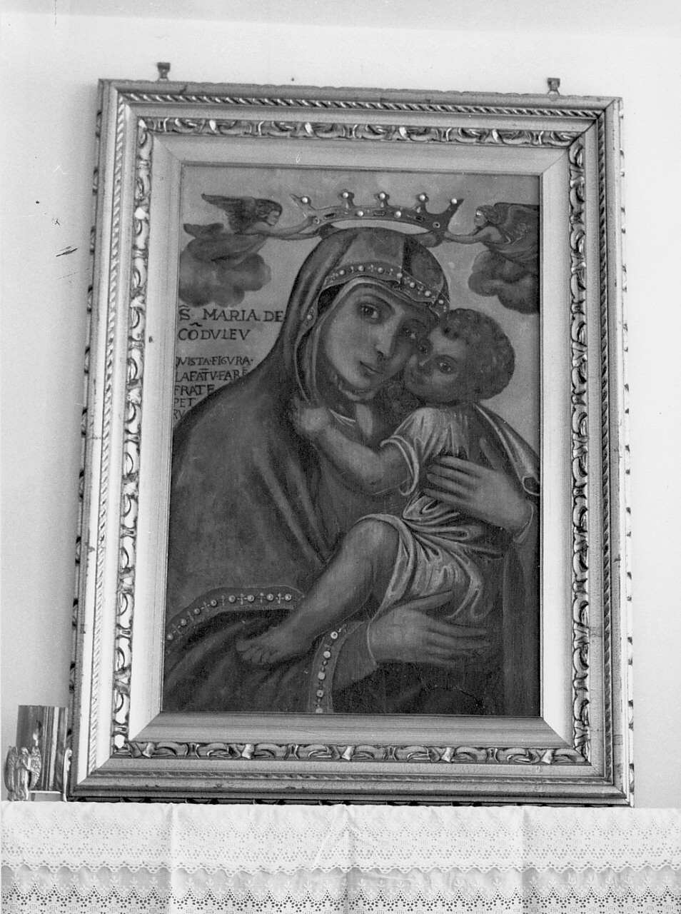 Madonna di Condoleo, Madonna con Bambino (dipinto, opera isolata) - ambito calabrese (fine/inizio secc. XVII/ XVIII)