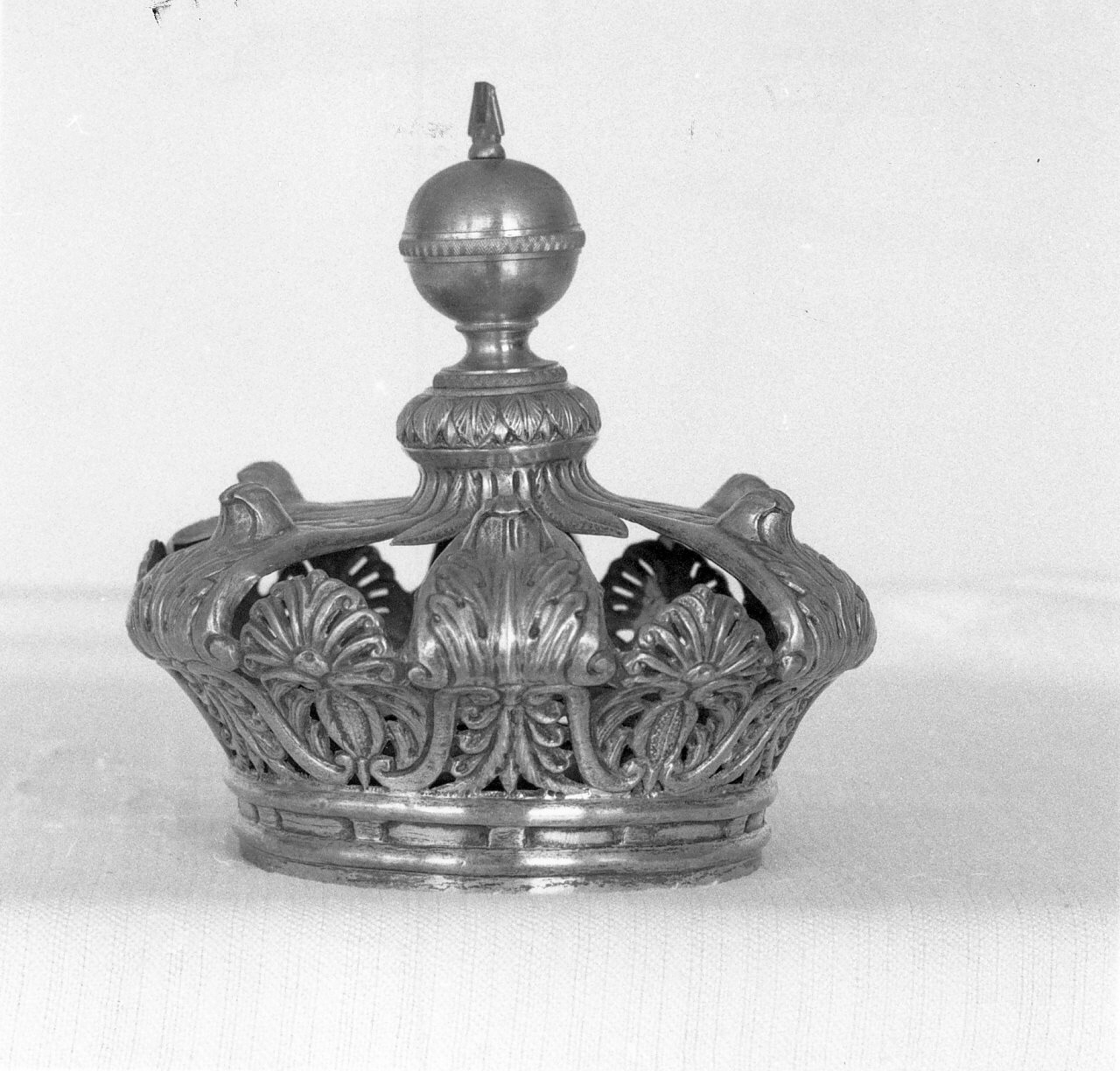 corona, opera isolata - bottega calabrese (fine sec. XIX)