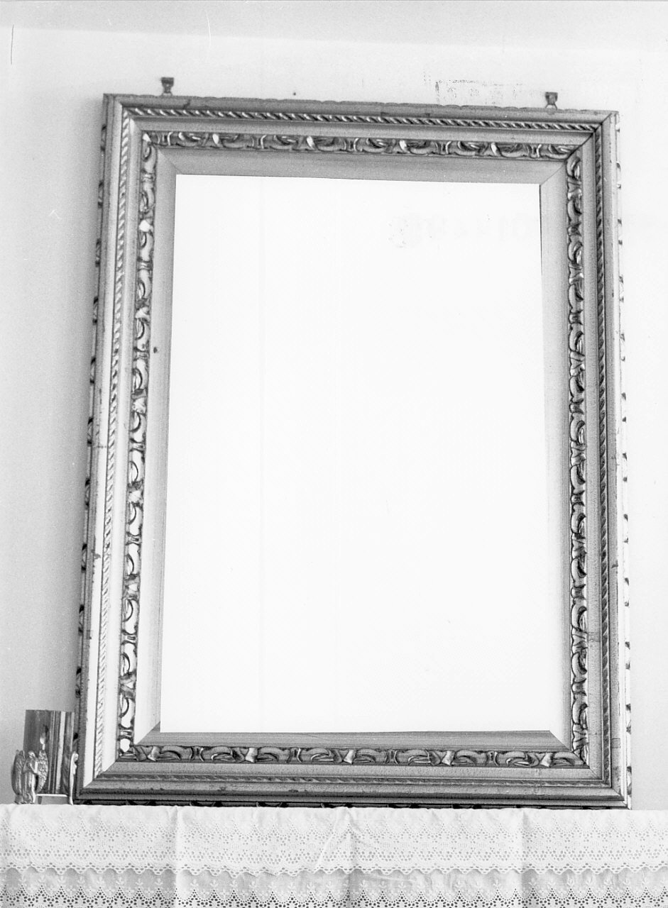 cornice, opera isolata - bottega calabrese (fine sec. XIX)