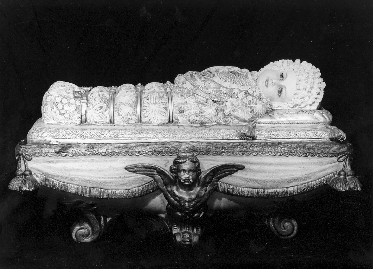 Maria Vergine bambina (statua, opera isolata) - bottega calabrese (prima metà sec. XIX)