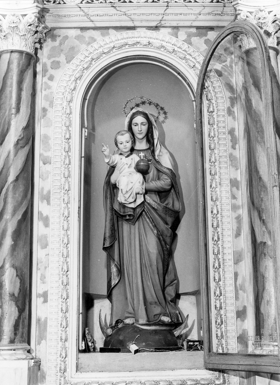 Madonna delle Grazie, Madonna con Bambino (statua, opera isolata) - bottega calabrese (inizio sec. XX)