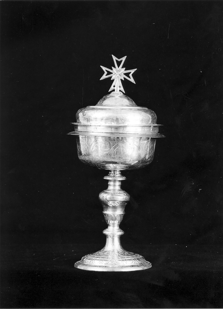 pisside, opera isolata - bottega Italia meridionale (seconda metà sec. XIX)