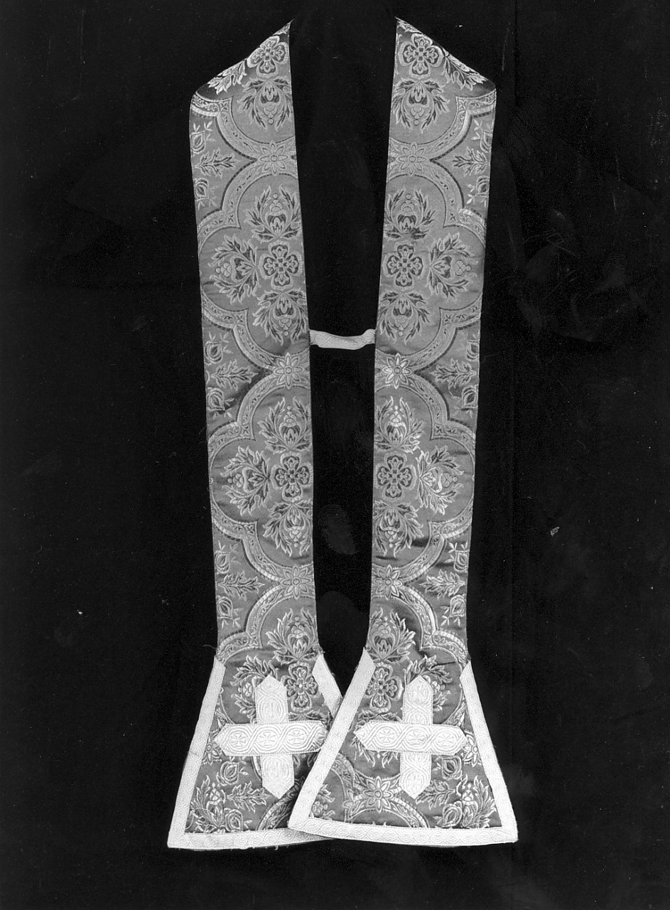 stola, opera isolata - manifattura calabrese (fine sec. XIX)