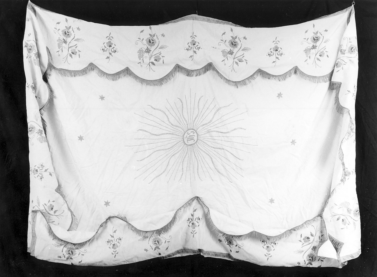 baldacchino processionale, opera isolata - manifattura calabrese (sec. XX)