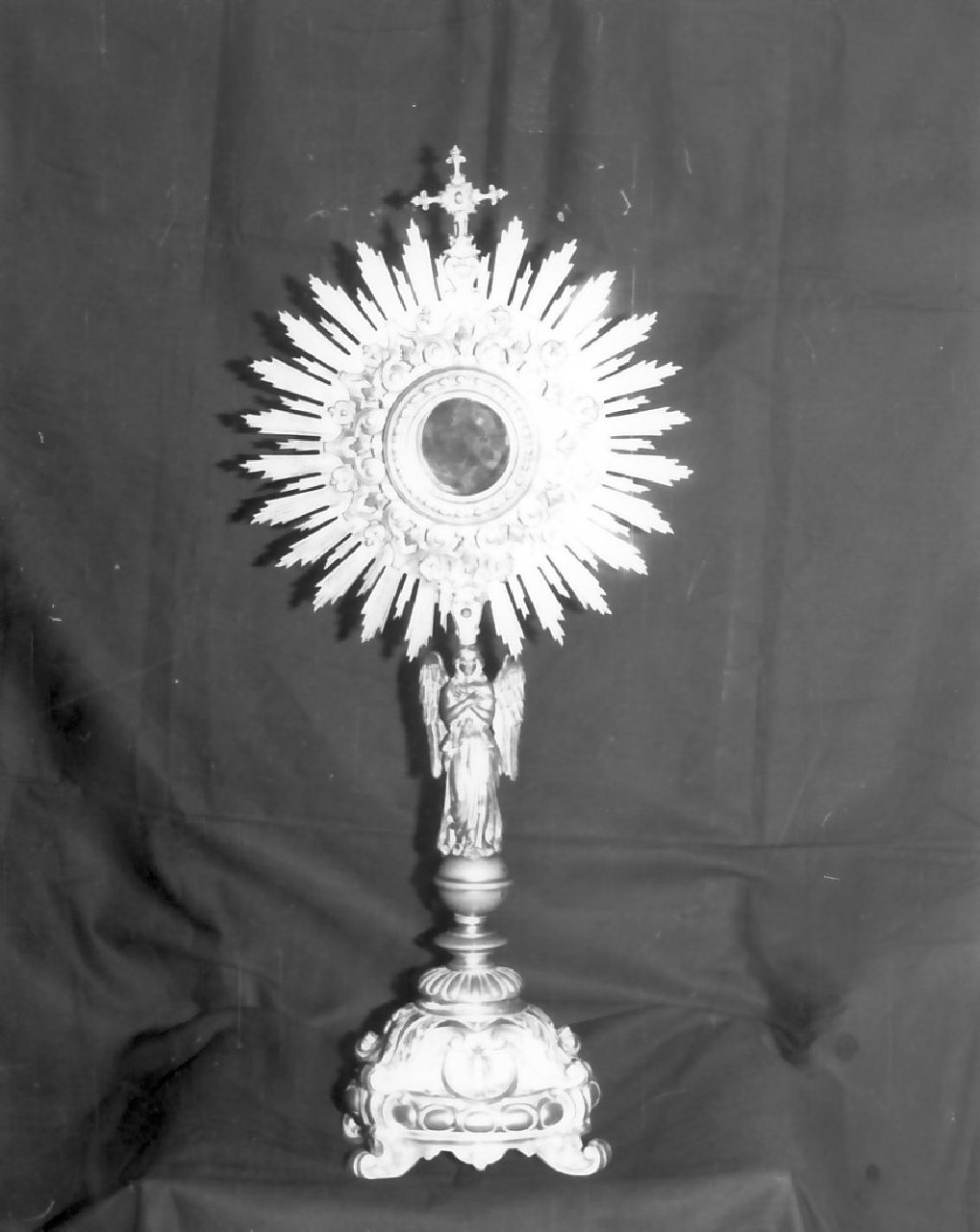 ostensorio, opera isolata - bottega Italia meridionale (prima metà sec. XIX)