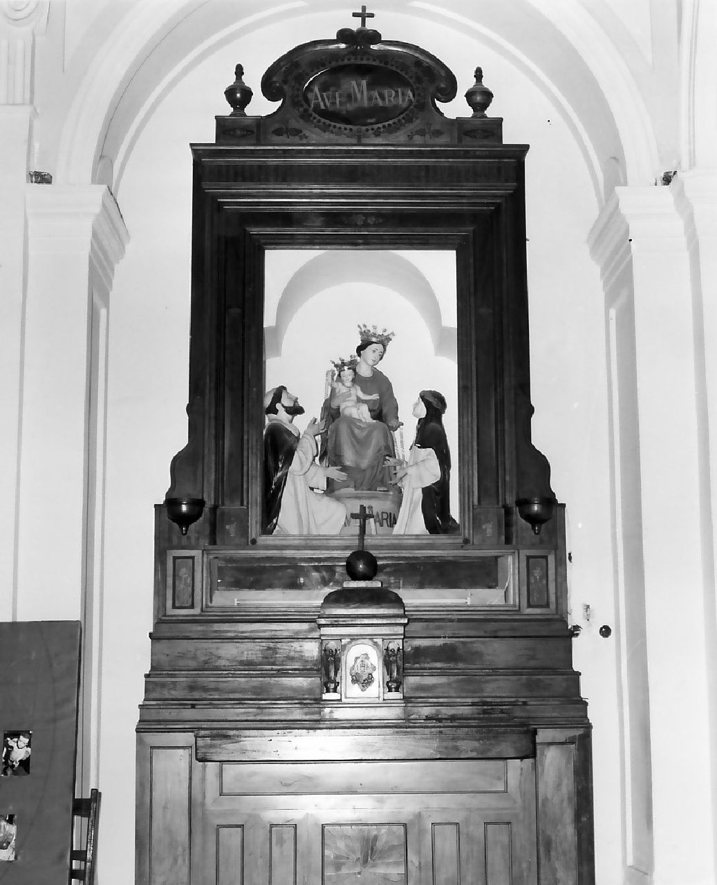 altare, opera isolata - bottega Italia meridionale (sec. XIX)