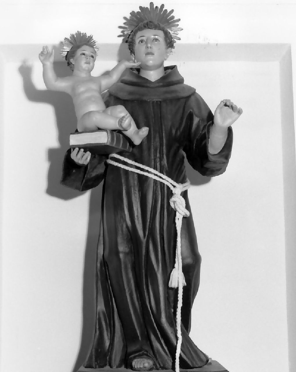 Sant'Antonio da Padova (statua, opera isolata) - bottega calabrese (sec. XIX)