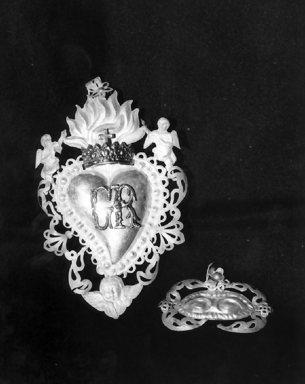 ex voto, elemento d'insieme - bottega Italia meridionale (seconda metà sec. XIX)