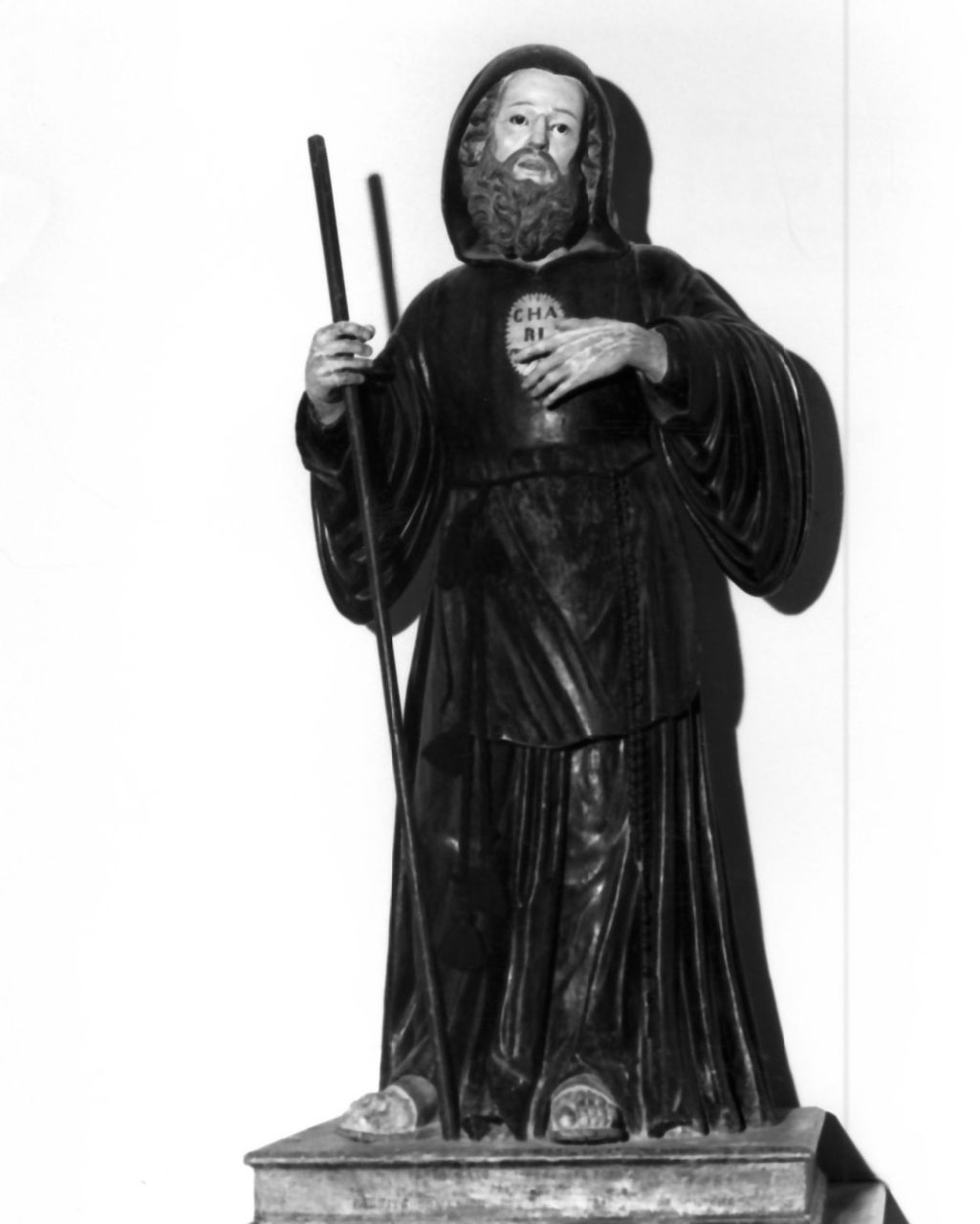 San Francesco di Paola (statua, opera isolata) - bottega calabrese (sec. XVIII)
