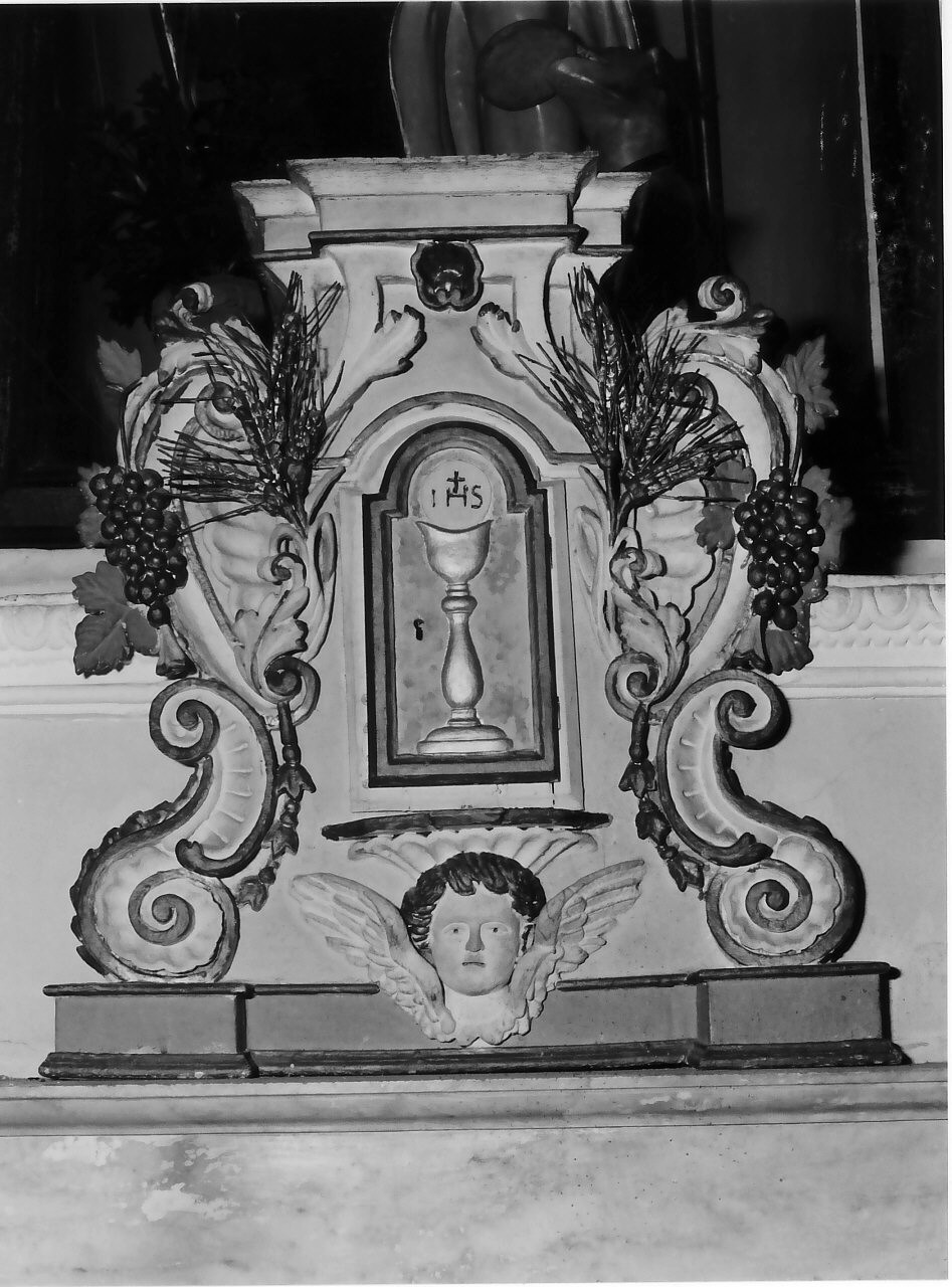 tabernacolo, opera isolata - bottega Italia meridionale (sec. XIX)
