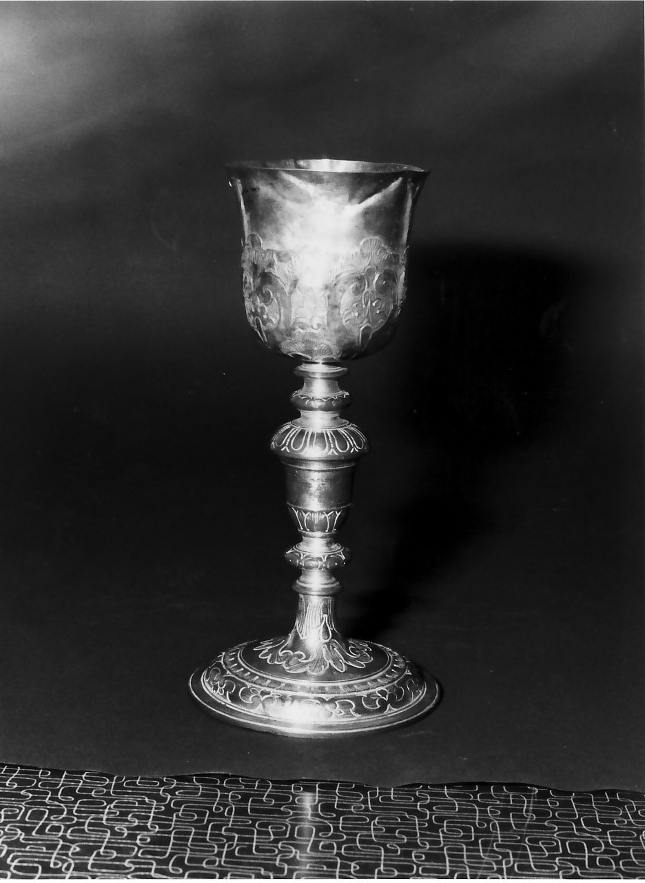 calice, frammento - bottega Italia meridionale (fine/inizio secc. XVIII/ XIX)