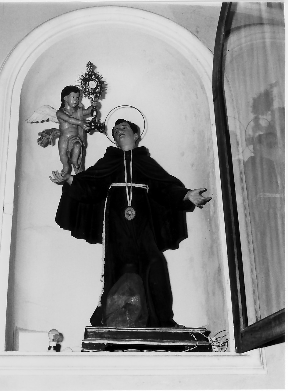 San Pasquale Baylon (statua, opera isolata) di Corrado Pasquale (sec. XX)