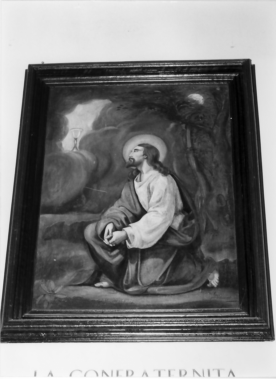 orazione di Cristo nell'orto di Getsemani (dipinto, opera isolata) di Corrado Pasquale (sec. XIX)