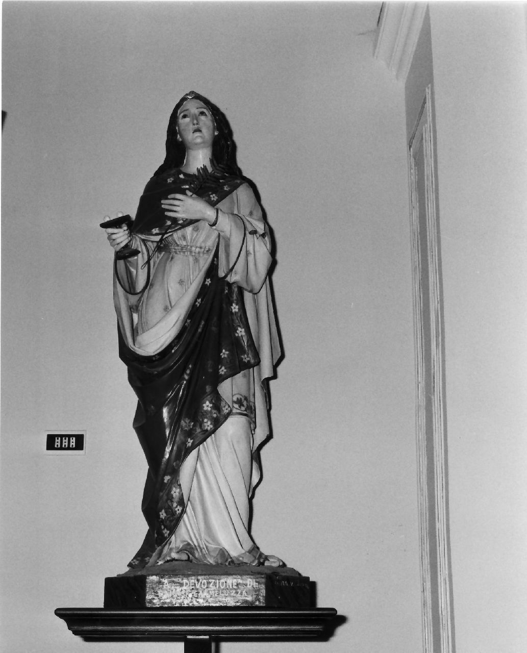 Santa Lucia (statua) - bottega Italia meridionale (prima metà sec. XX)