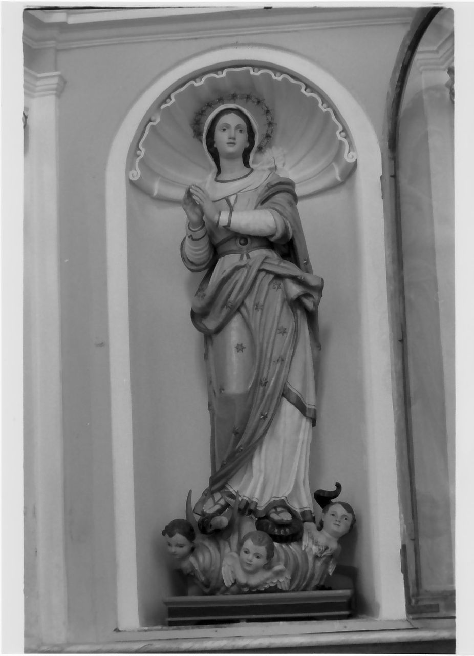 Madonna Immacolata (statua, opera isolata) - bottega calabrese (sec. XIX)