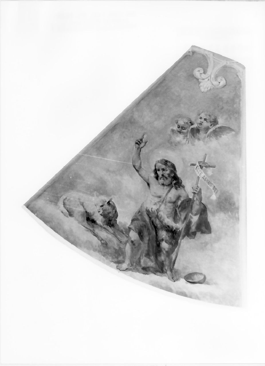 San Giovanni Battista (dipinto, elemento d'insieme) di Grillo Domenico (seconda metà sec. XIX)