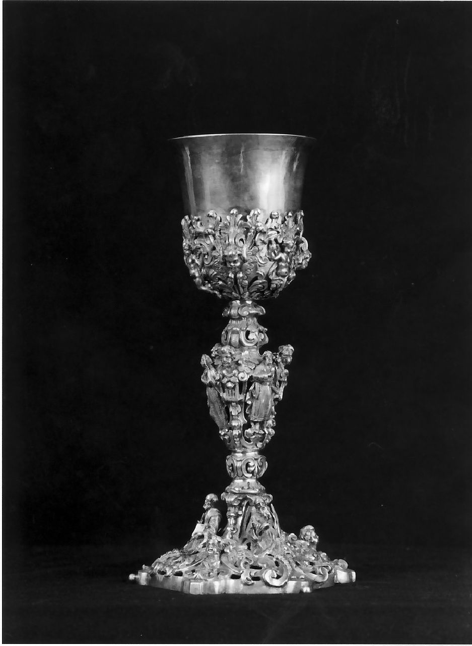 calice, opera isolata - bottega napoletana (sec. XVIII)