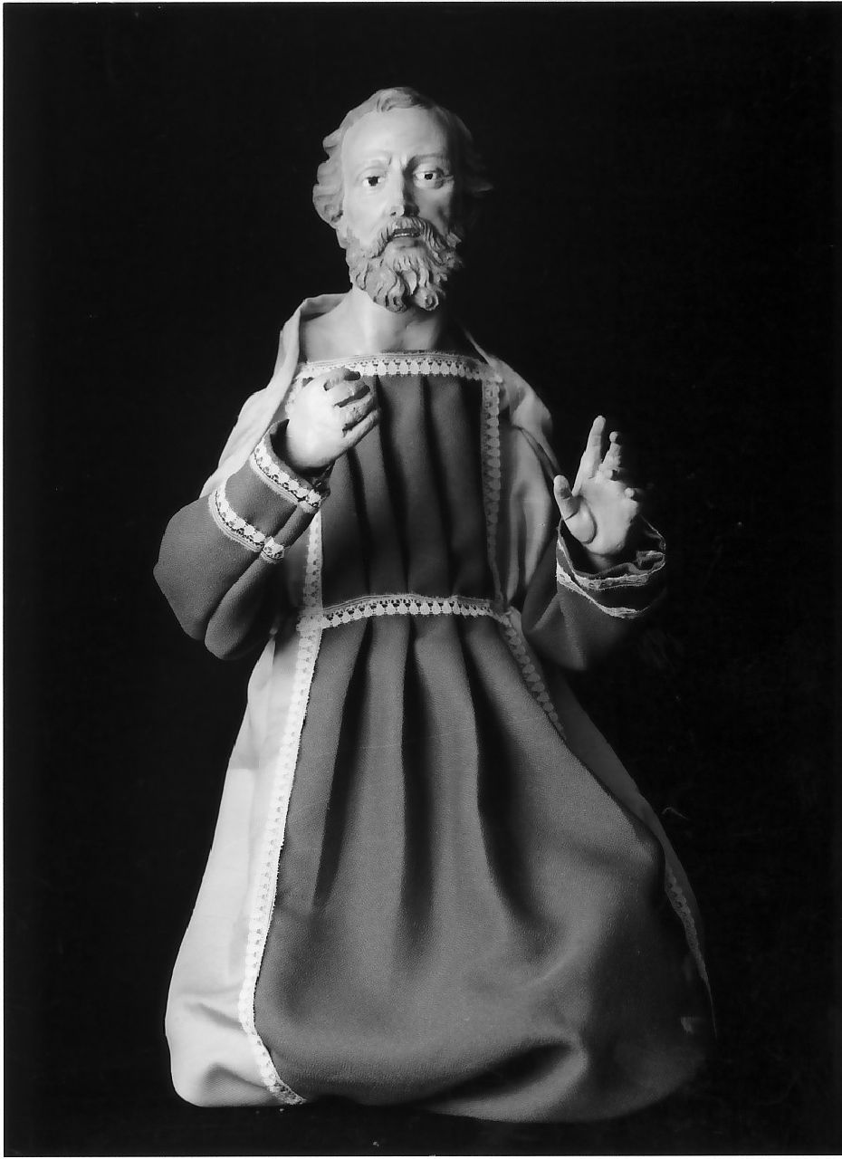 San Giuseppe (statua, opera isolata) - bottega Italia meridionale (sec. XIX)