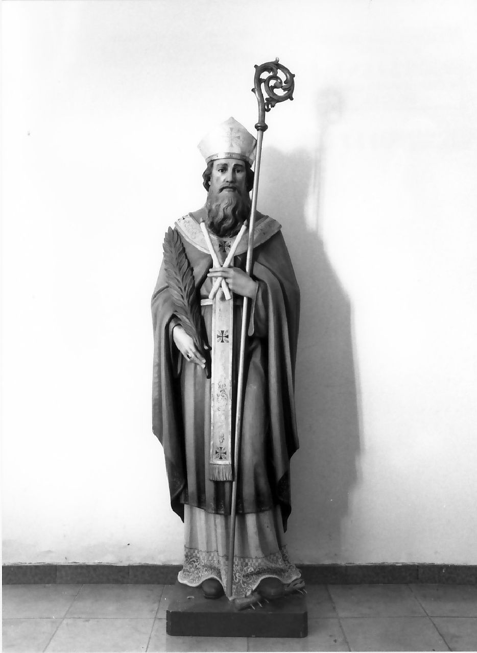 San Biagio (statua, opera isolata) - bottega Italia meridionale (inizio sec. XX)