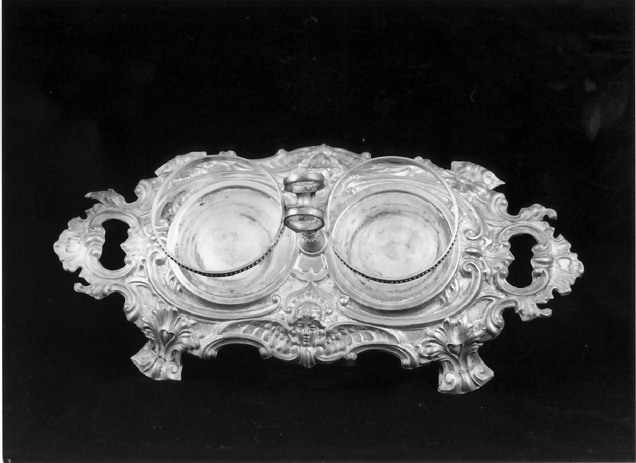 servizio di ampolline, insieme - bottega Italia meridionale (primo quarto sec. XIX)