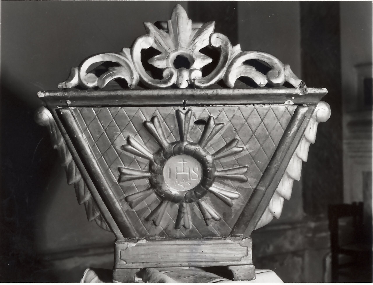 urna - bottega calabrese (fine/inizio secc. XVIII/ XIX)