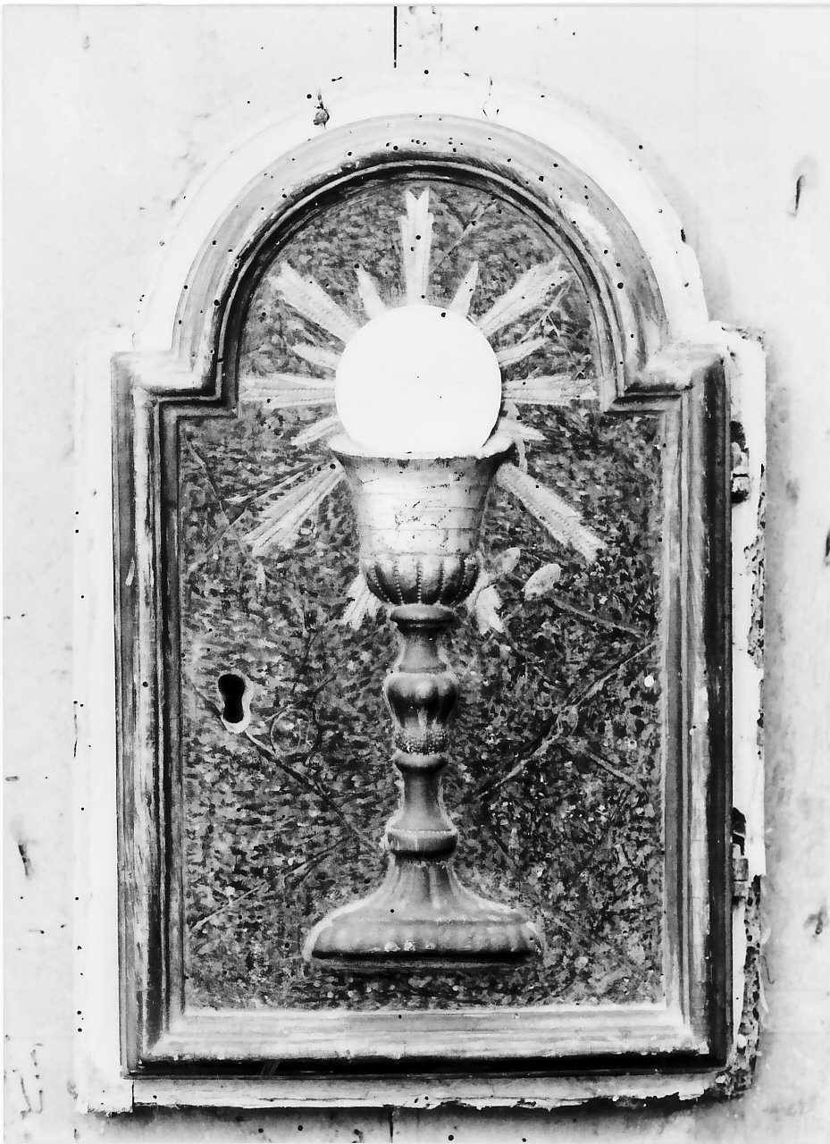 porticina, opera isolata - bottega calabrese (sec. XVIII)