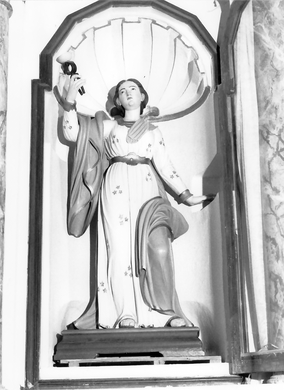 Sant'Agata (statua, opera isolata) - bottega Italia meridionale (sec. XIX)