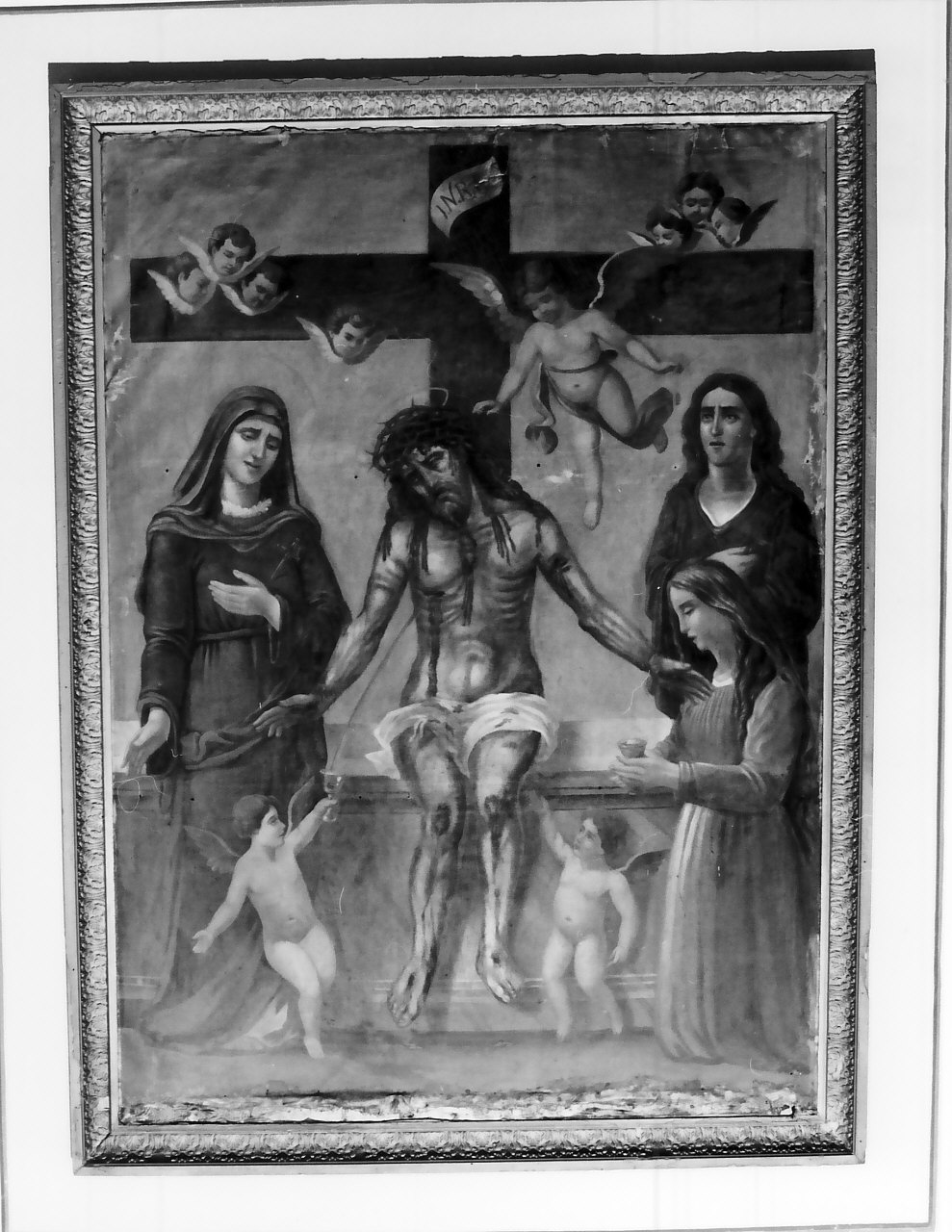 Cristo (dipinto, opera isolata) - ambito Italia meridionale (sec. XIX)