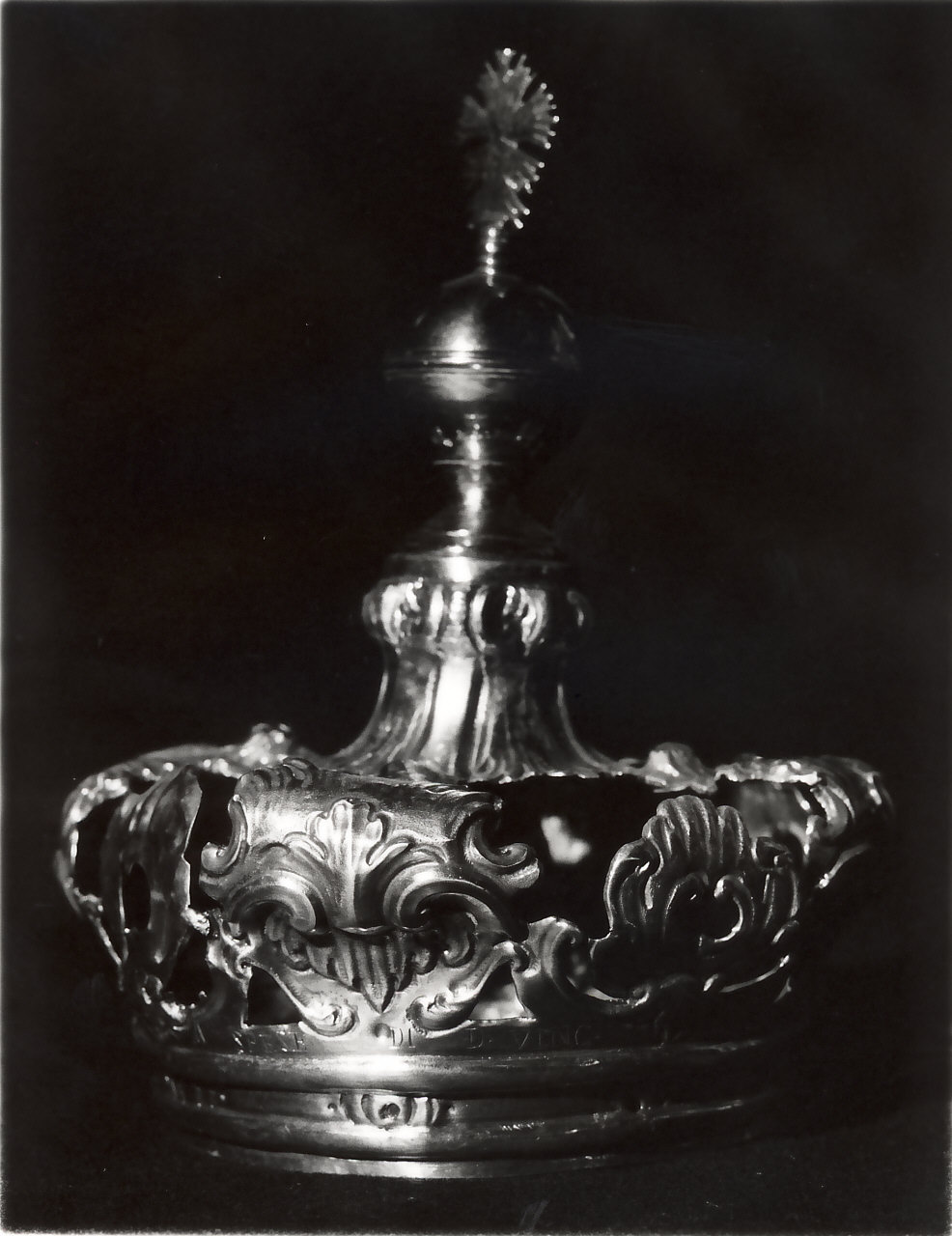 corona, opera isolata - bottega Italia meridionale (sec. XIX)