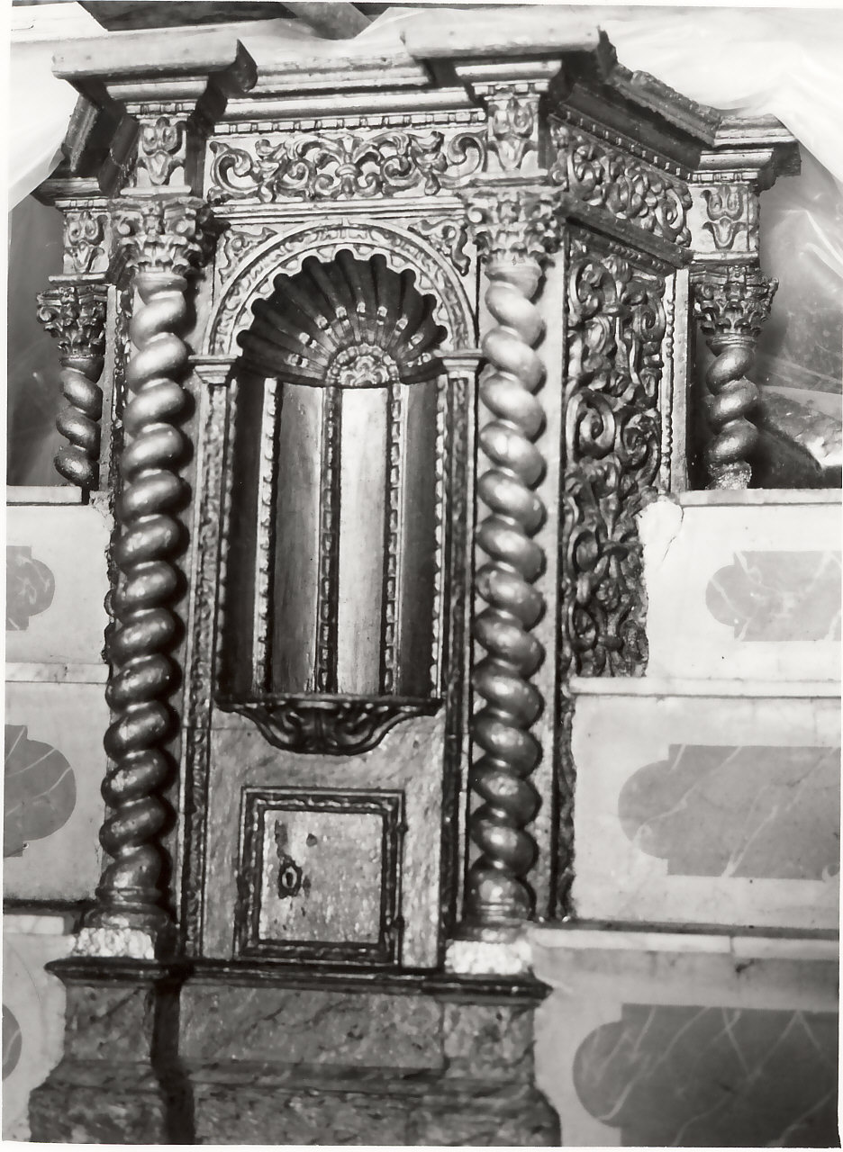 tabernacolo, opera isolata - bottega Italia meridionale (sec. XVIII)