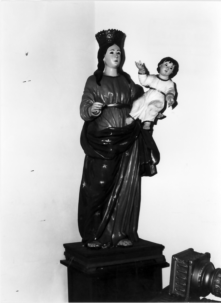 Madonna del Rosario (statua) - bottega calabrese (fine sec. XVIII)