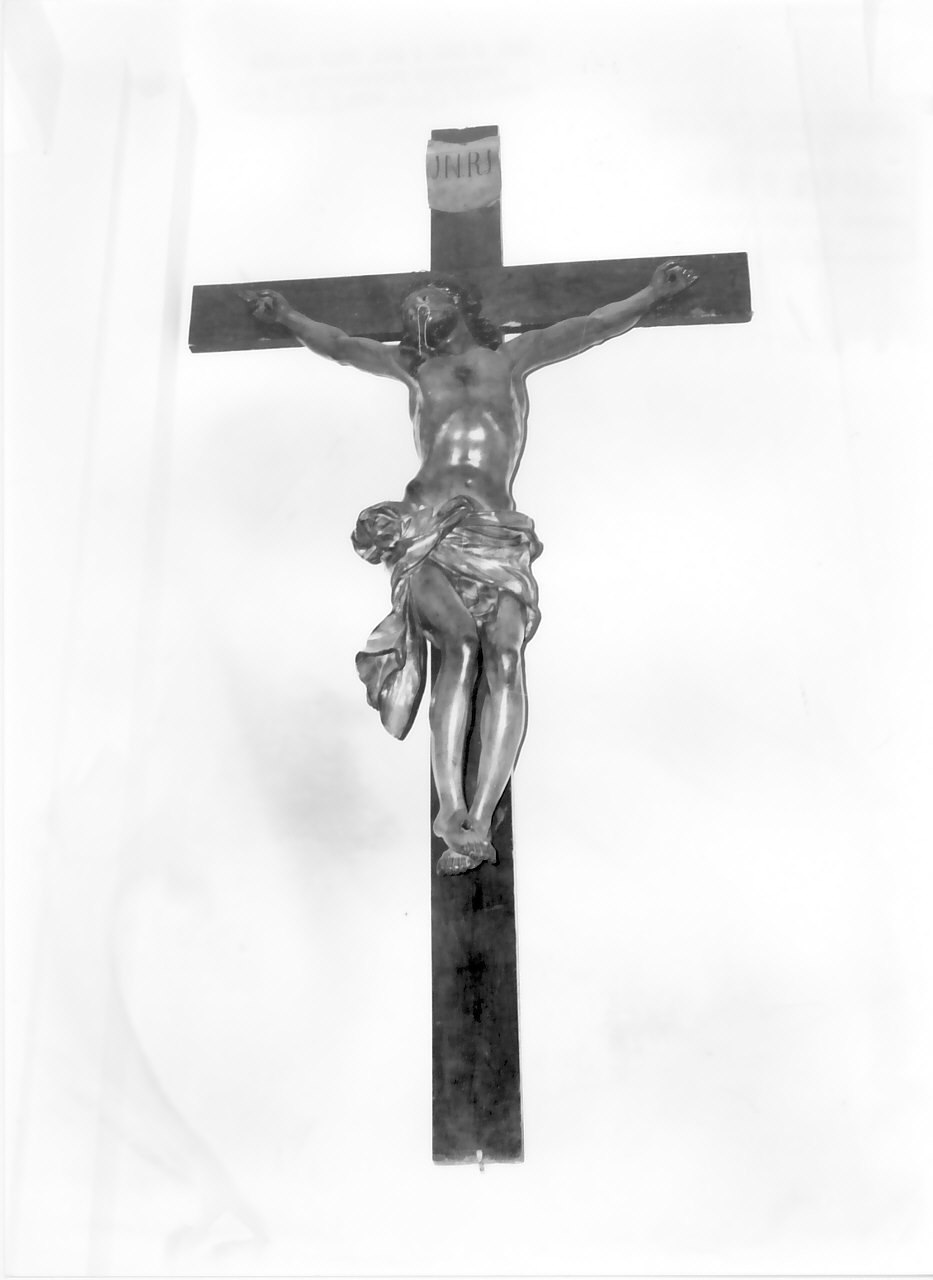 crocifisso, insieme - bottega Italia meridionale (sec. XVIII)