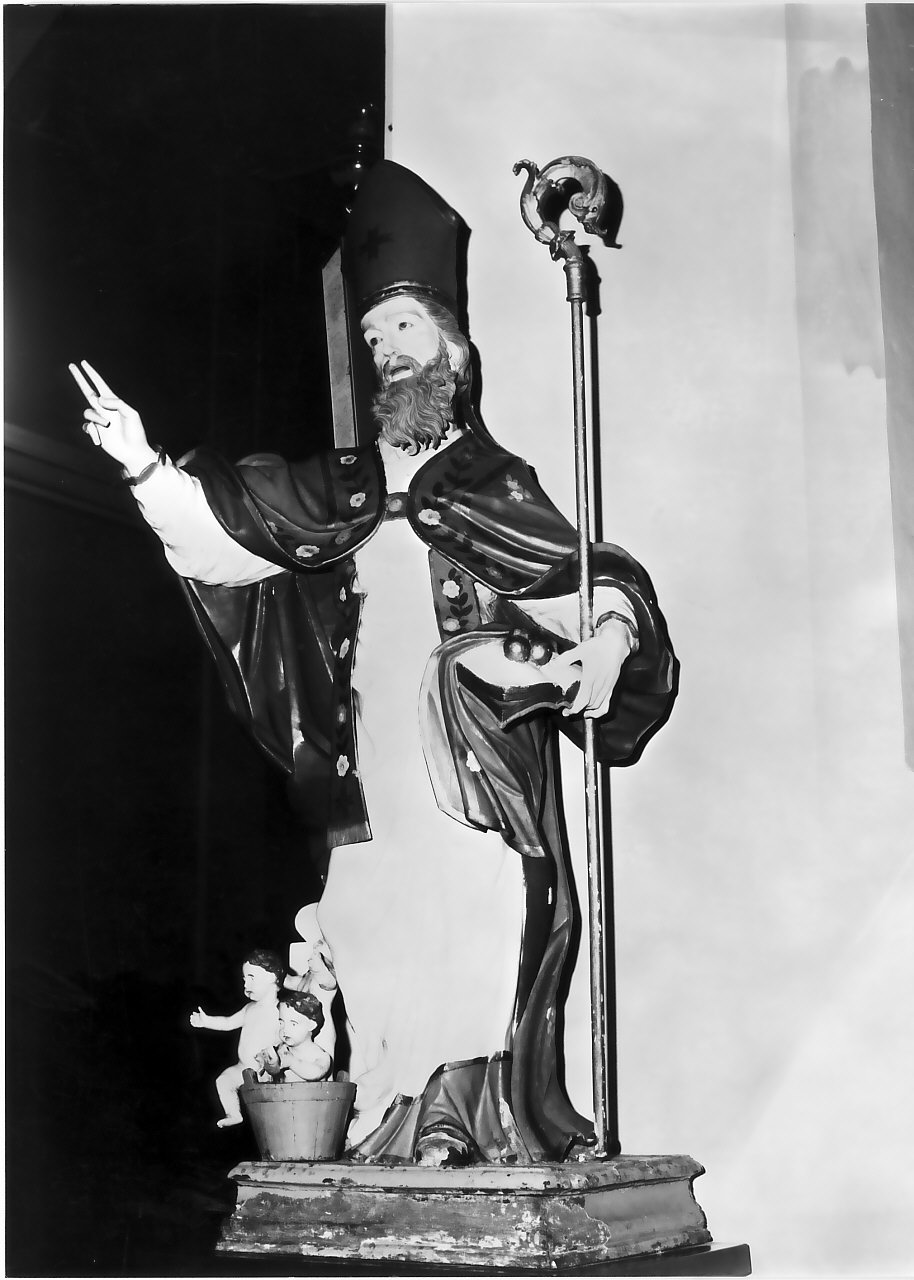 San Nicola di Bari (statua) - bottega calabrese (sec. XIX)