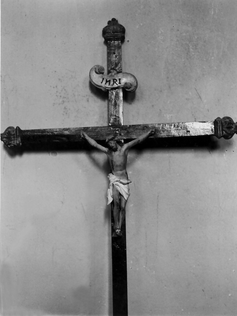 crocifisso - bottega Italia meridionale (sec. XIX)