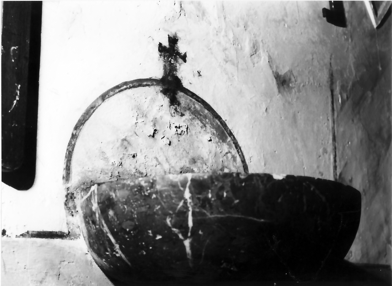 acquasantiera - bottega Italia meridionale (sec. XIX)