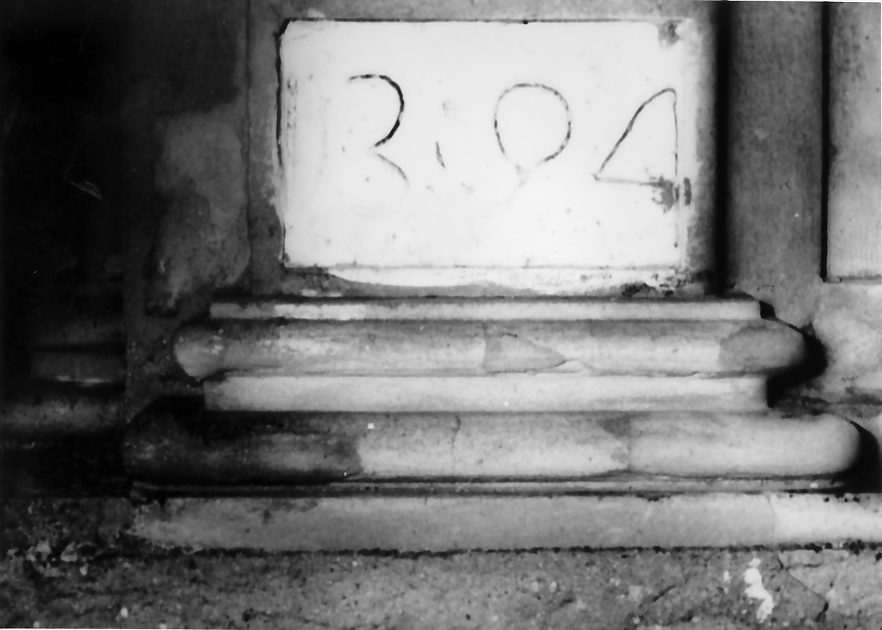 lapide documentaria - bottega calabrese (sec. XIV)