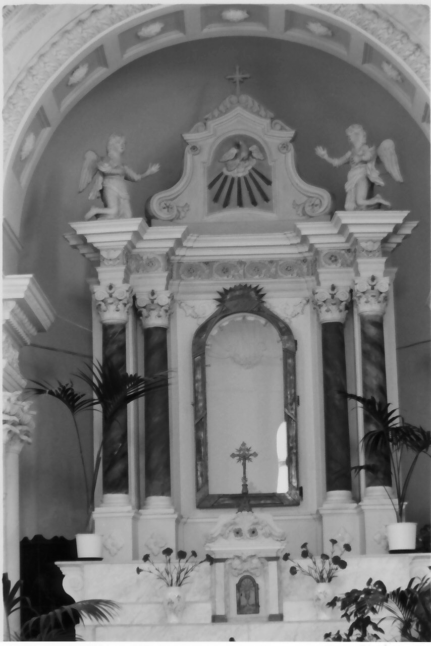 altare maggiore - bottega calabrese (sec. XVIII)
