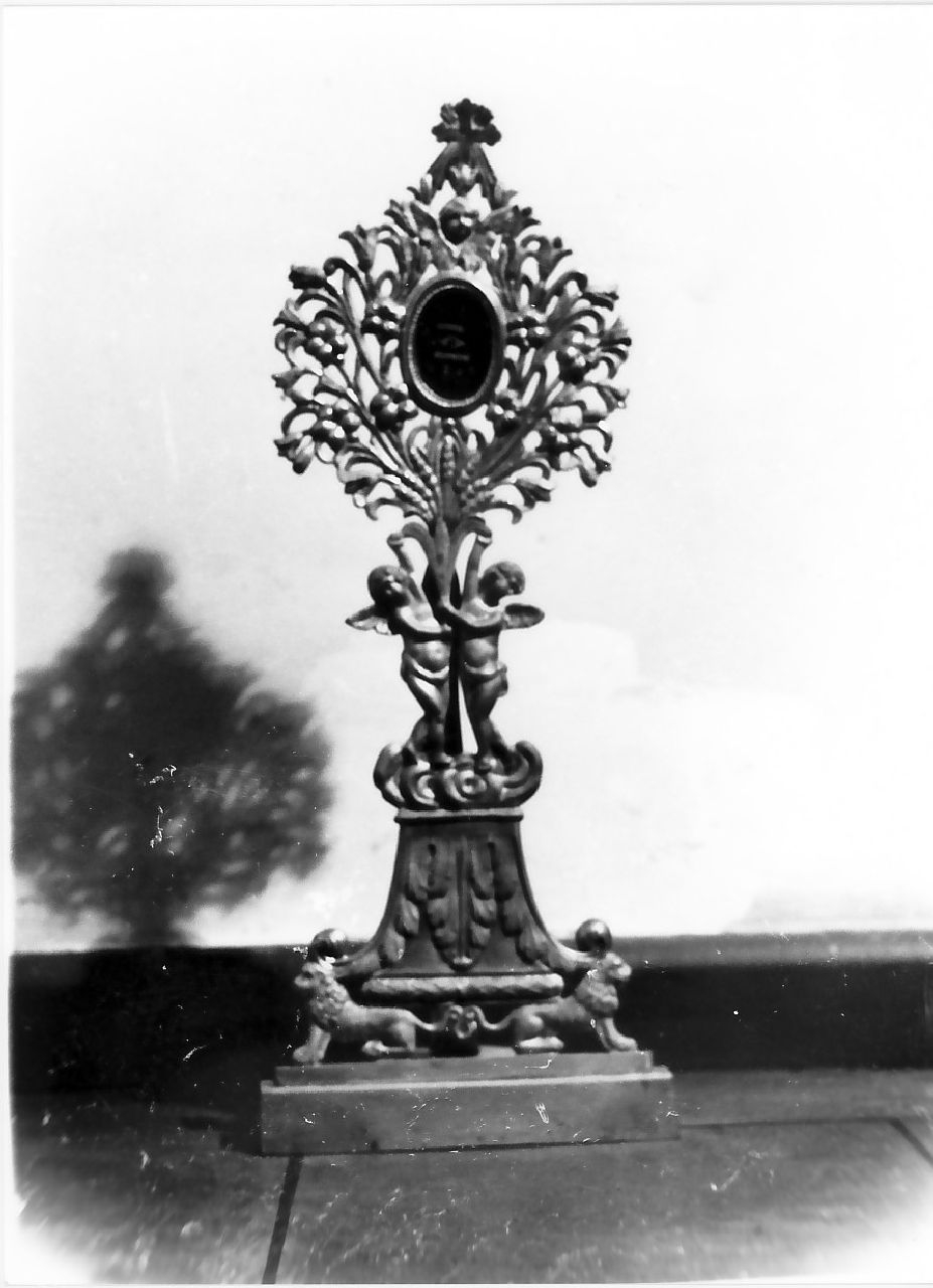 reliquiario, opera isolata - bottega Italia meridionale (sec. XVIII)