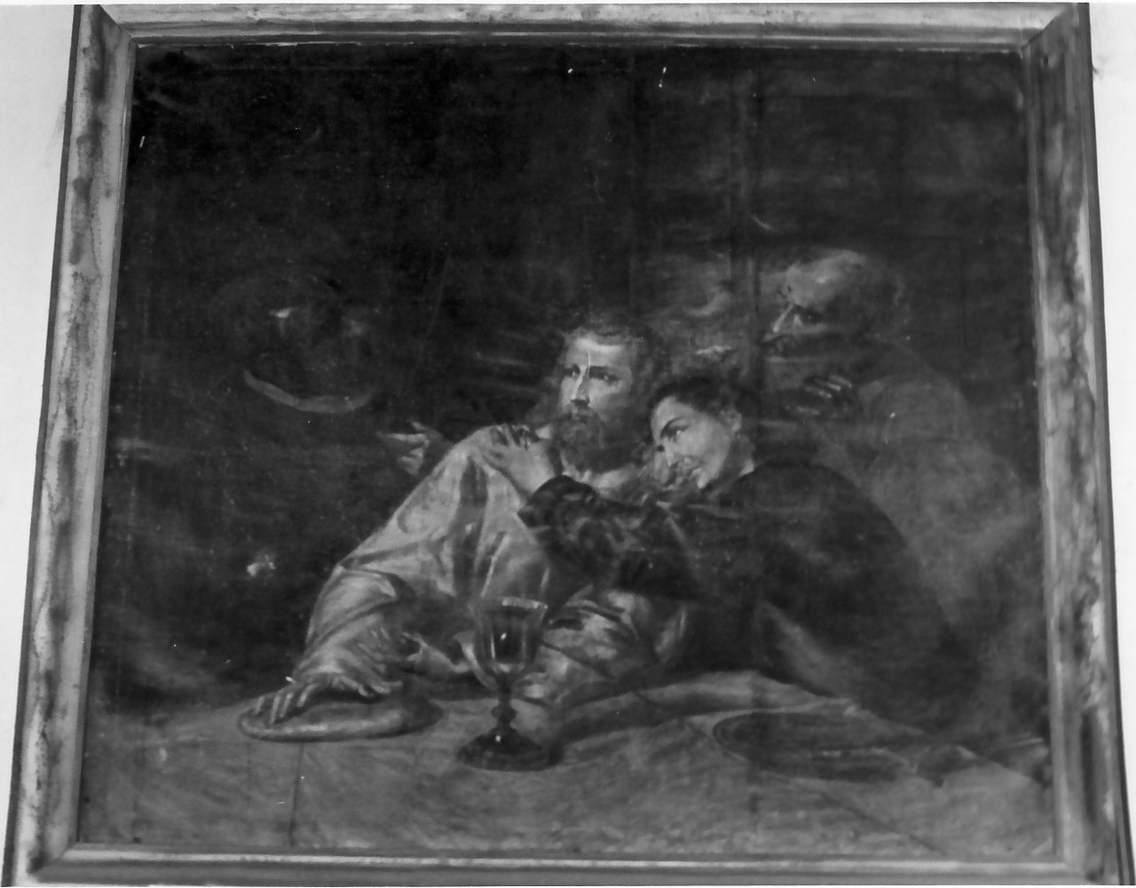ultima cena (dipinto, opera isolata) - ambito Italia meridionale (sec. XVIII)
