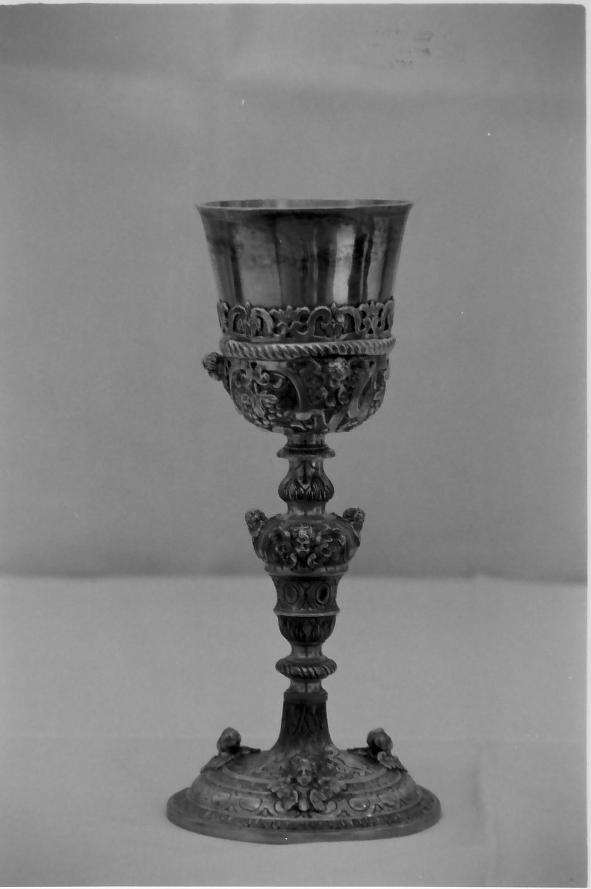 calice, opera isolata - bottega Italia meridionale (secc. XVIII/ XIX)