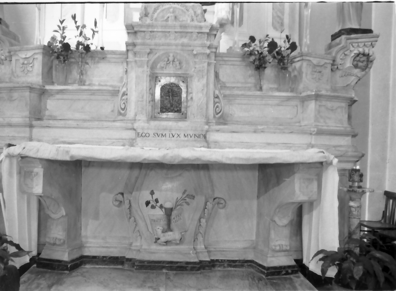 altare, opera isolata - bottega calabrese (sec. XIX)