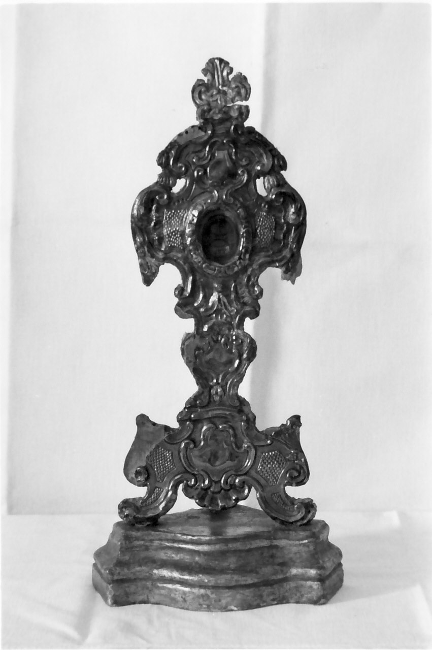 reliquiario, opera isolata - bottega Italia meridionale (sec. XVIII)