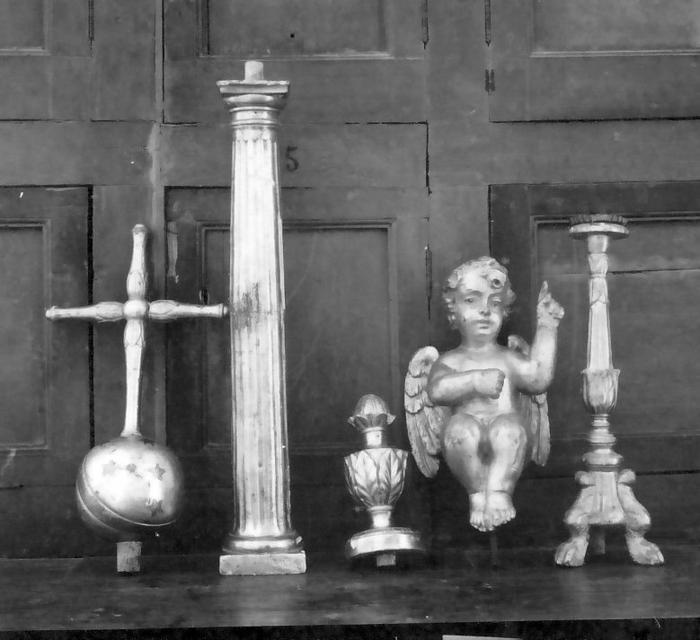 decorazione, serie - bottega calabrese (sec. XIX)