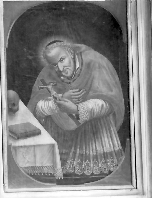 Sant'Alfonso (dipinto, opera isolata) - ambito calabrese (sec. XIX)